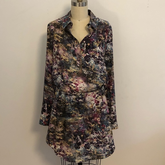 Haute Hippie Dresses & Skirts - Haute Hippie Multi-Colored Shirt Dress